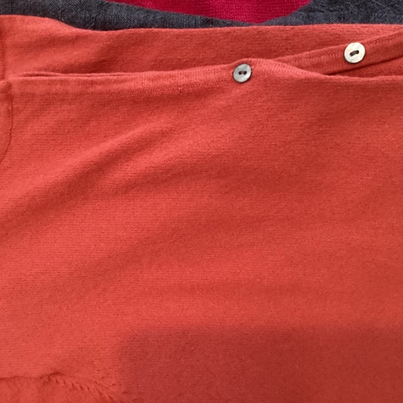 ISDA & Co. Orange Women’s Cardigan, Size Large - Picture 5 of 5